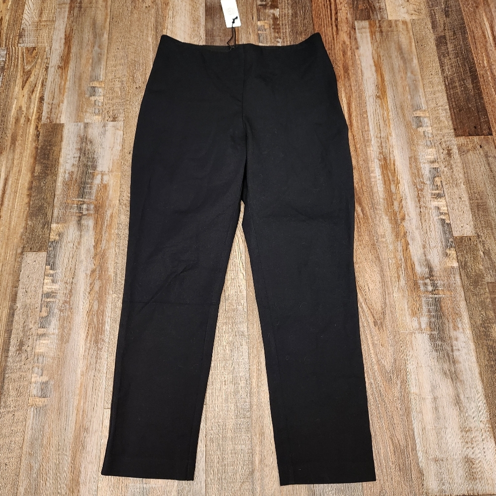 Brass The Modern Trouser Black Size 10 NWT